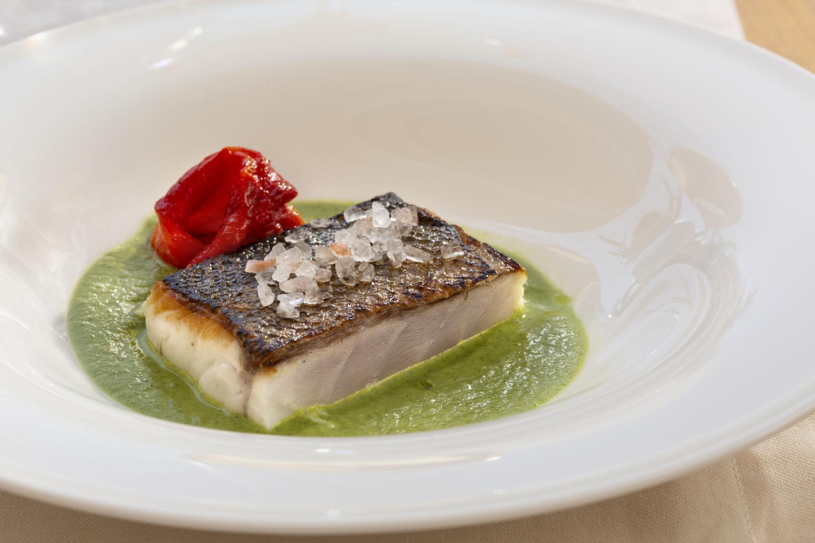 Fine-dining tafel — Grand Hotel Cannigione