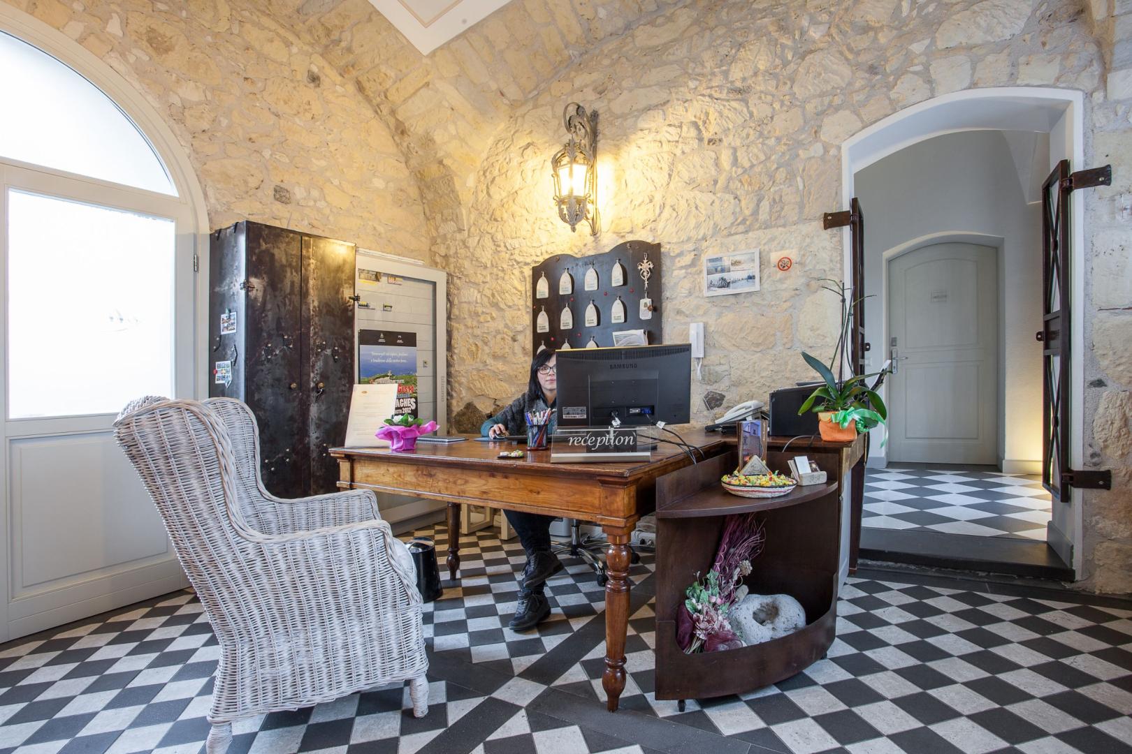 Luxe entreehal — Il Cortiletto