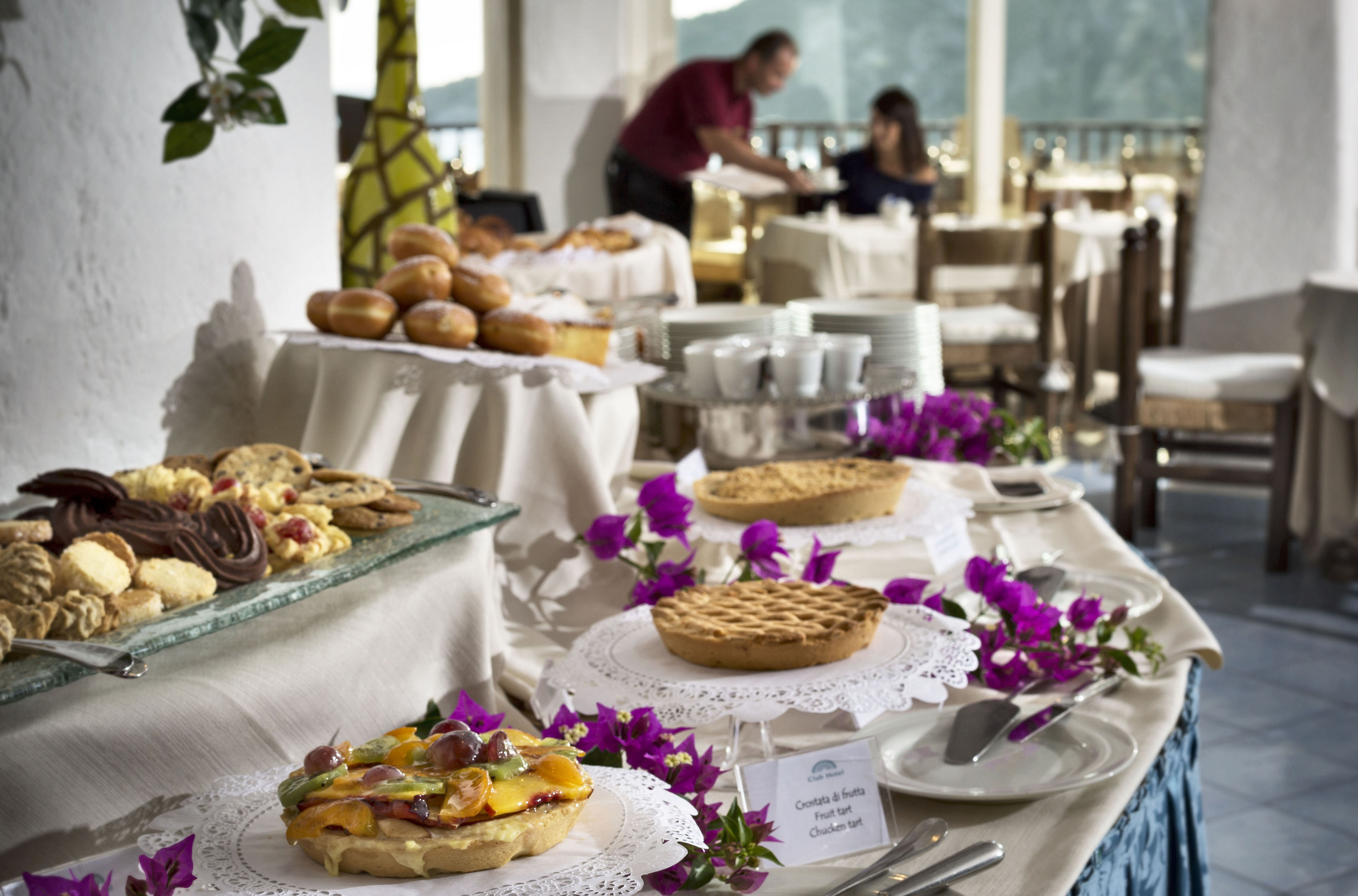 Fine-dining tafel — Club Hotel Baja Sardinia