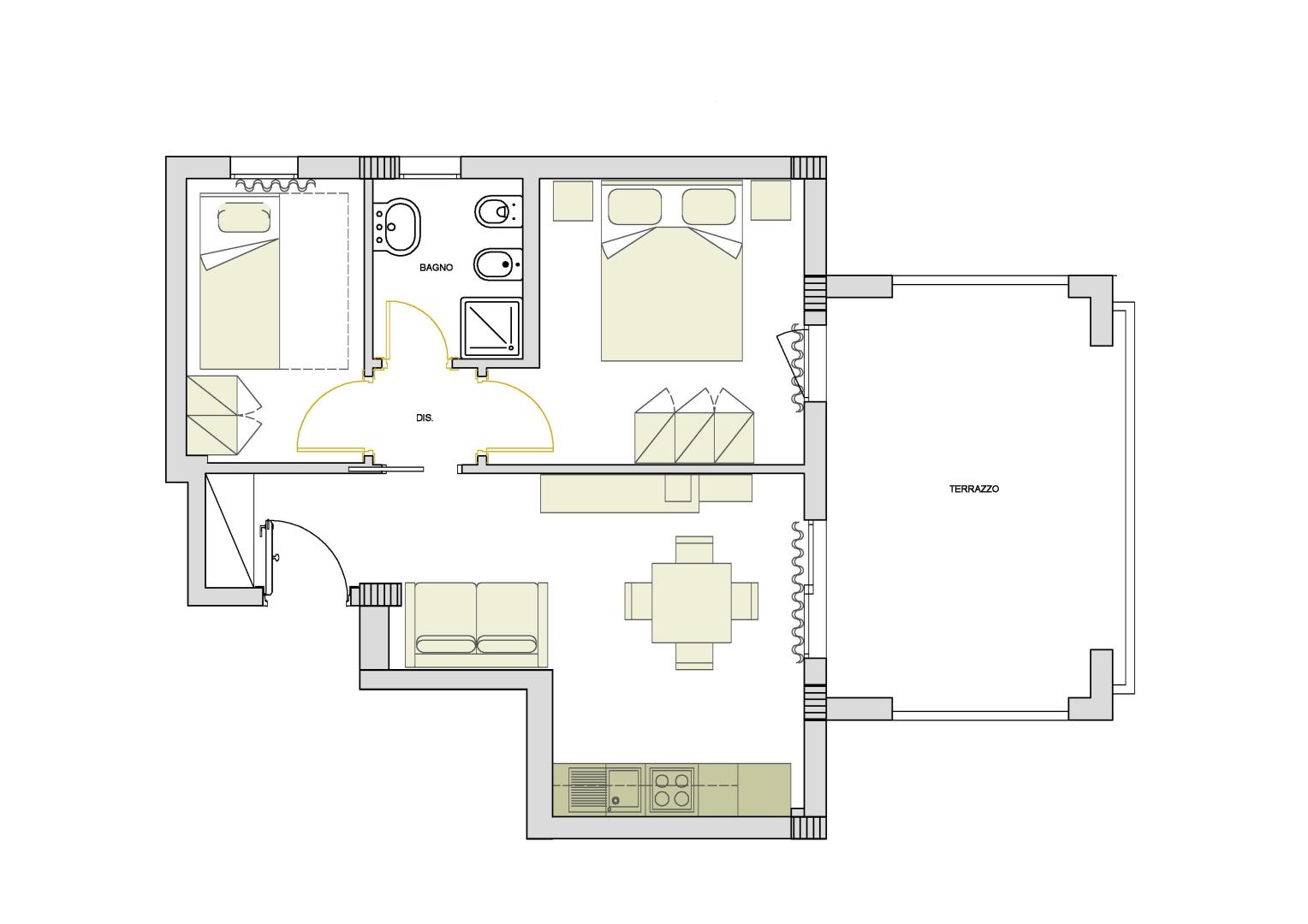 Binnenplaats — Alma Di Alghero Apartments