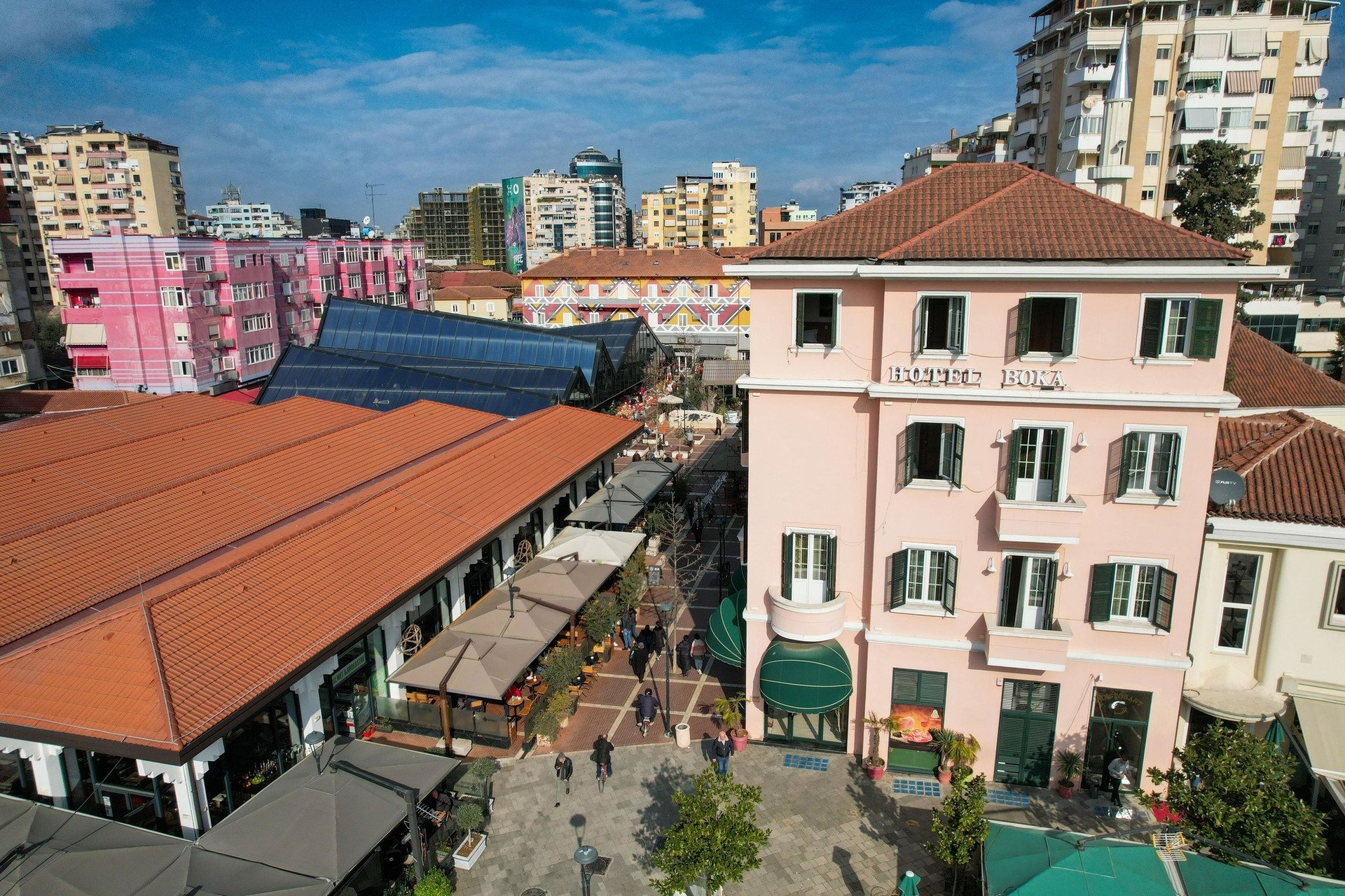 Hotel Boka, Tirana, Albanië