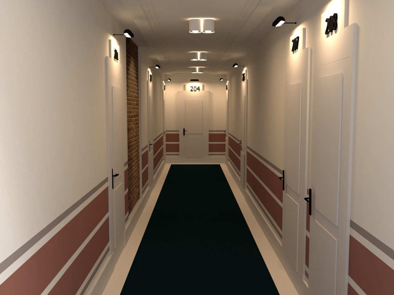 Hotelgang — Soho Boutique Colón