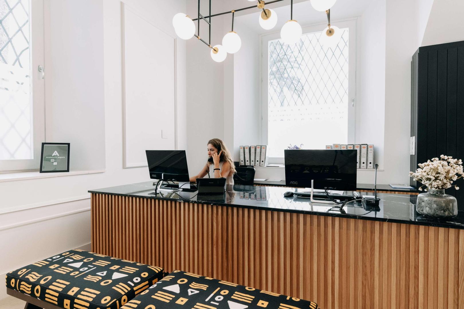 Lobby met receptie — Soho Boutique Colón