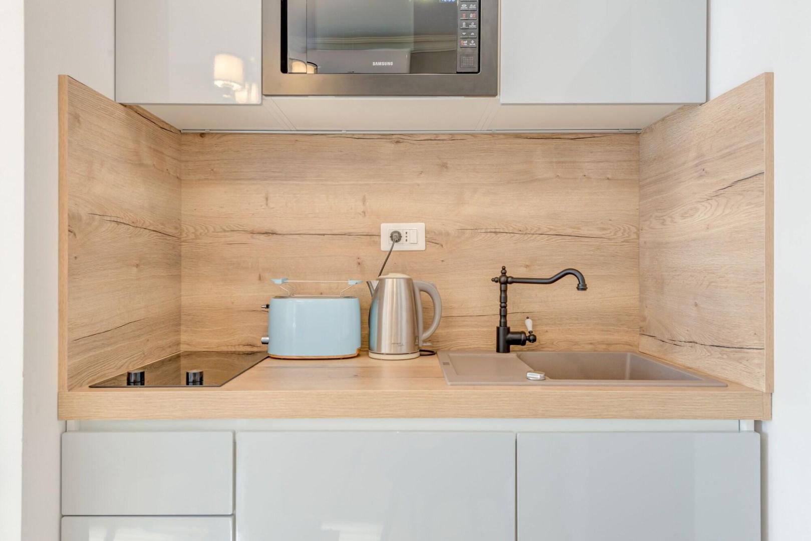 Badkamer met inloopdouche — Piano Suites