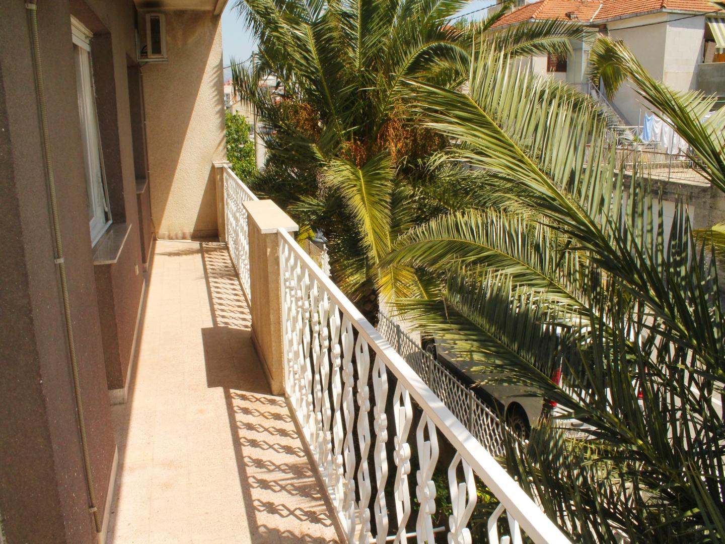 Zeezicht vanaf het balkon — Apartamenti Katija