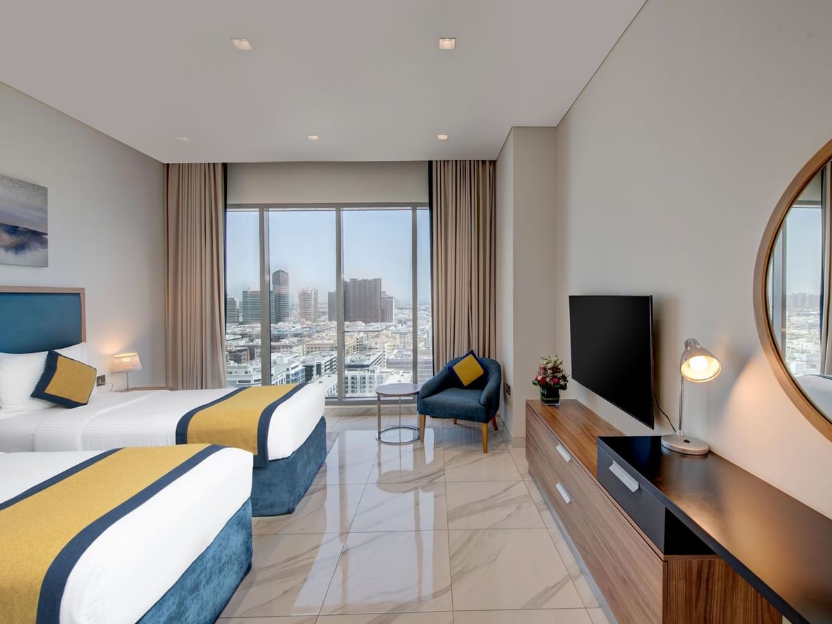 Suha Mina Rashid Hotel Apartments foto 2
