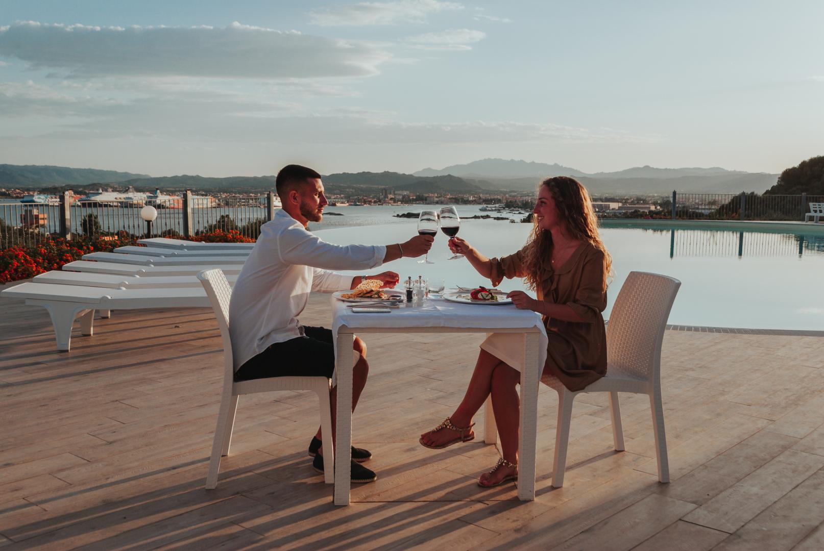 Fine-dining tafel — Hotel dP Olbia - Sardinia