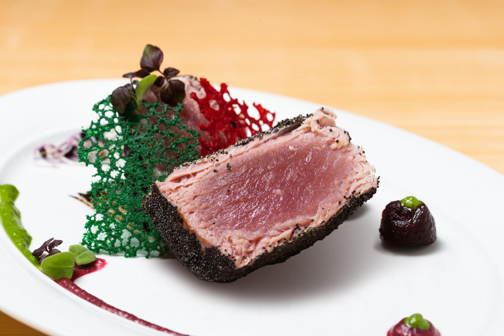 Close-up van gerecht — Hotel dP Olbia - Sardinia