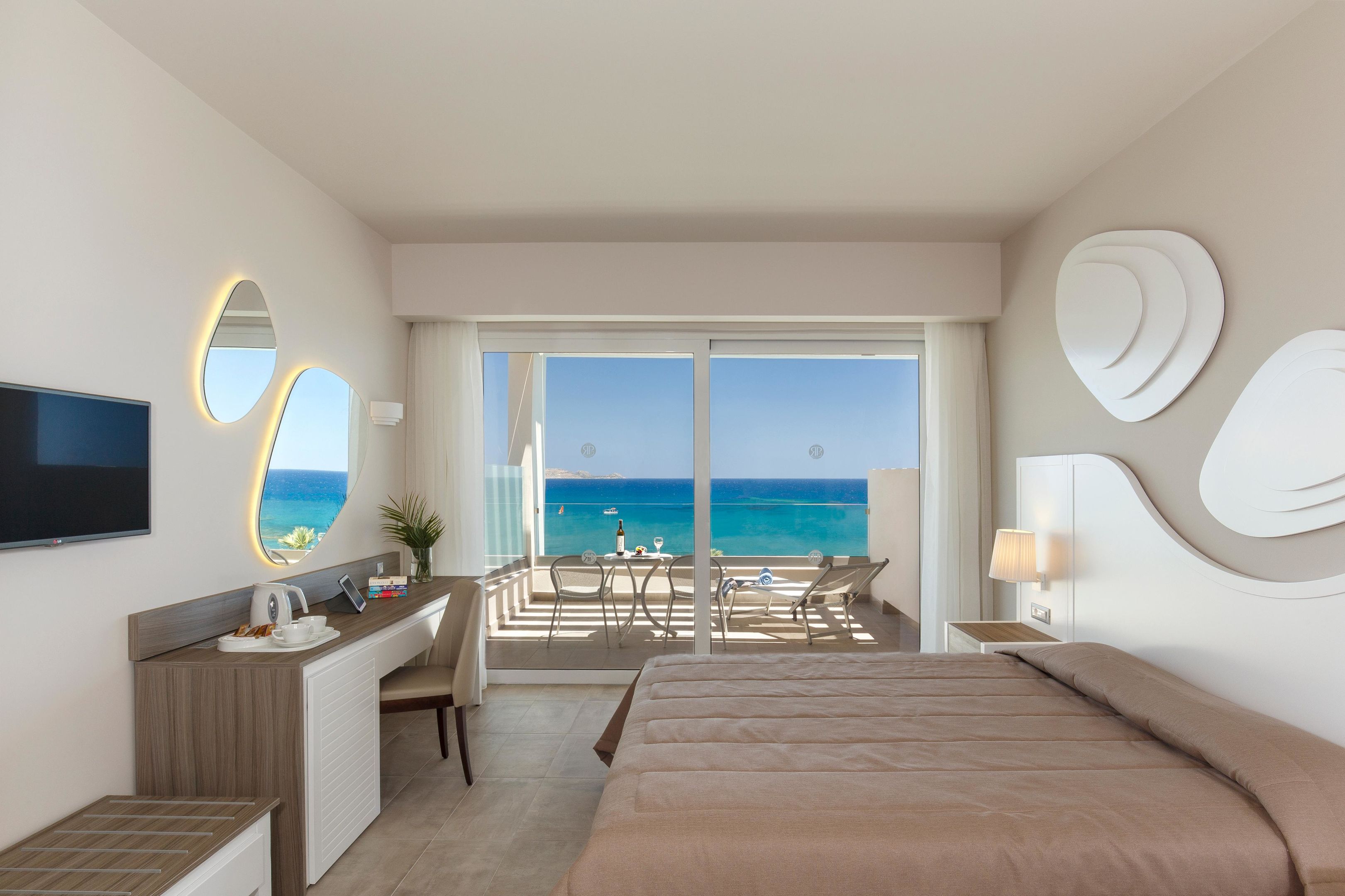 Panoramic View Over The Sea