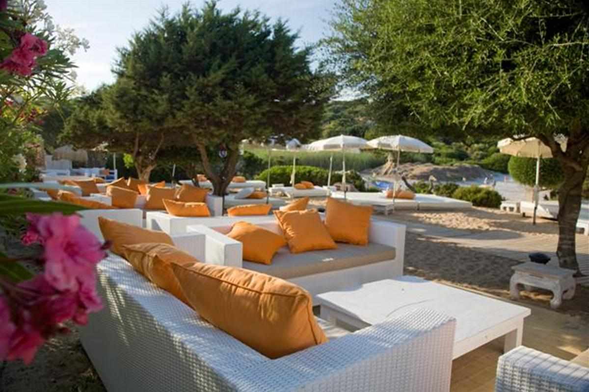 Binnenplaats — Grand Hotel in Porto Cervo