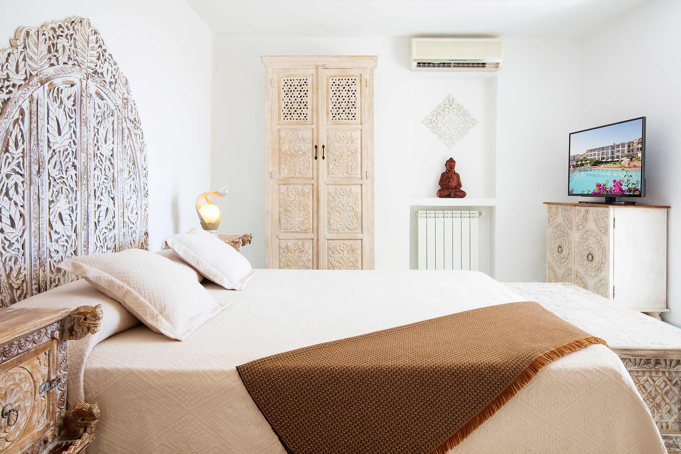 Kamer met tweepersoonsbed — Grand Hotel in Porto Cervo