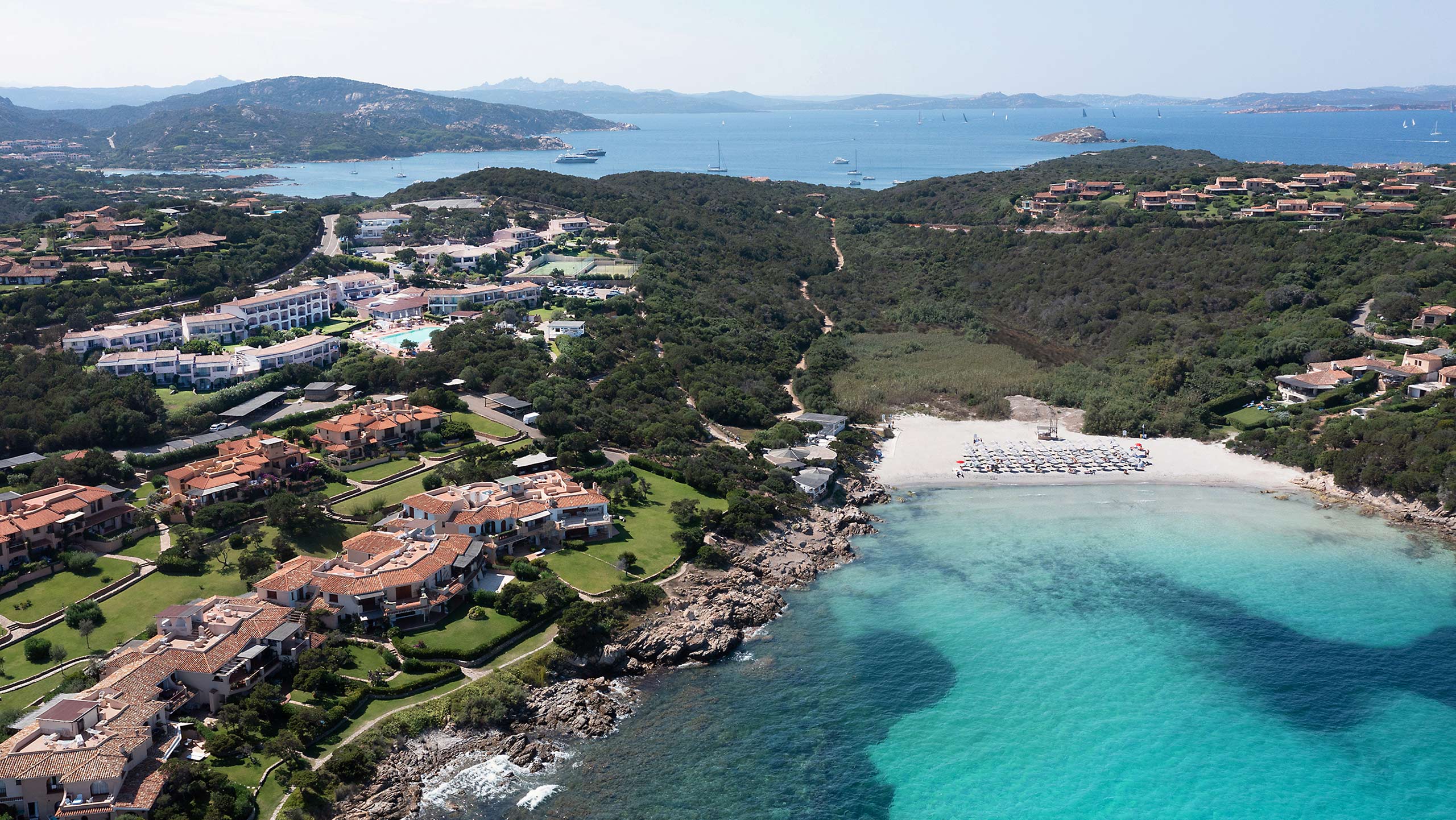 Resortoverzicht — Grand Hotel in Porto Cervo