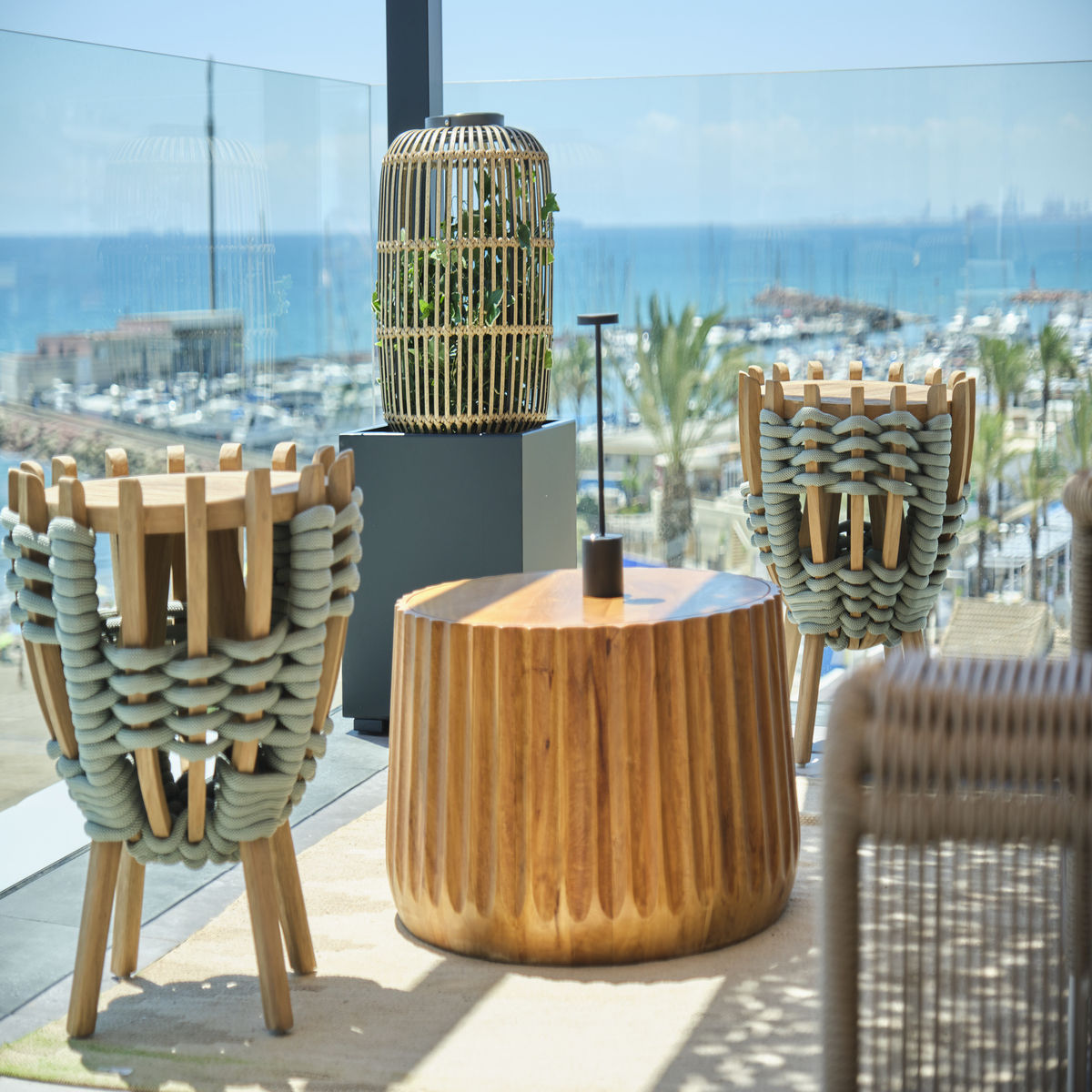 Zeezicht vanaf het balkon — Estimar Marina Farnals 5 & Two