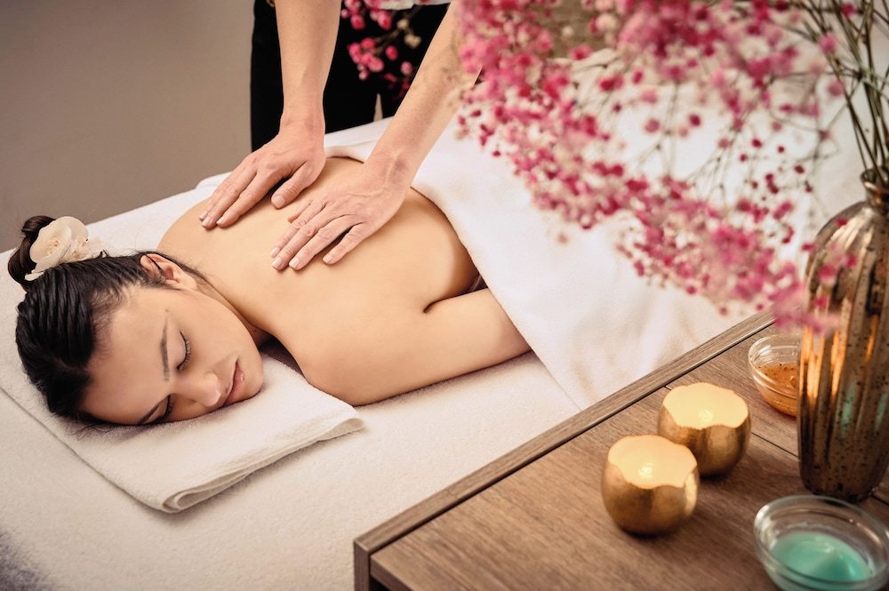 Spa massagekamer — Amphora's Garden