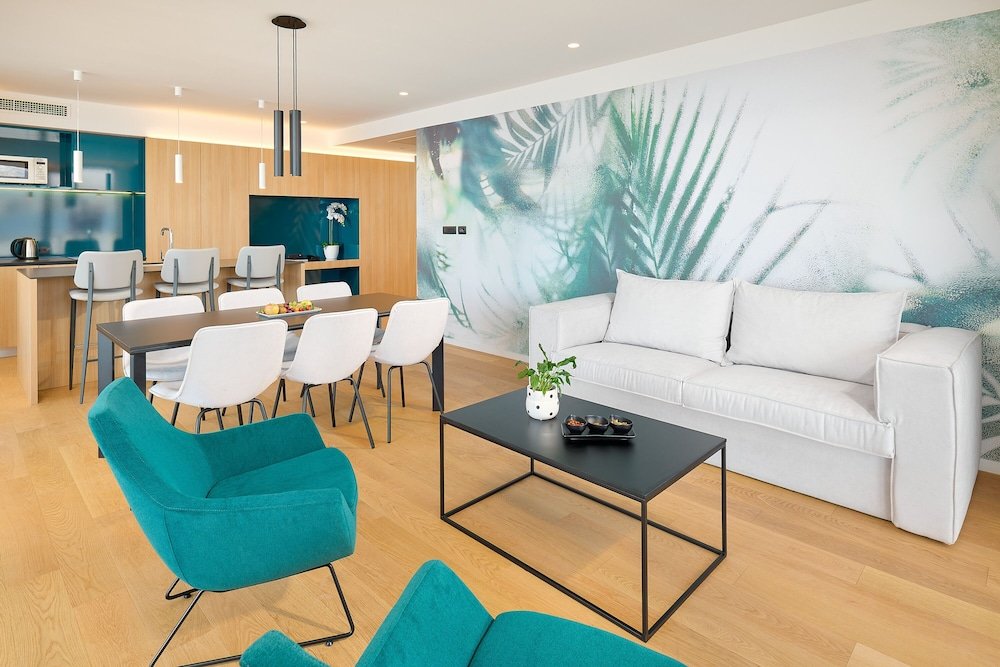 Lobby met receptie — Amphora's Garden