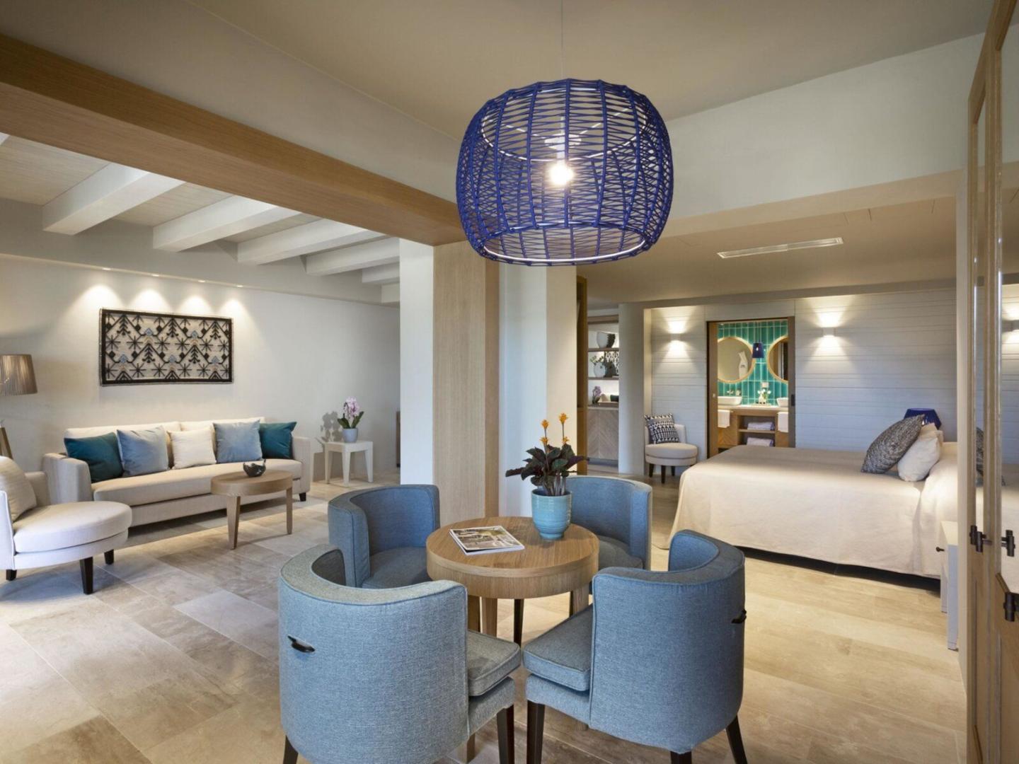 Lobby met receptie — Hotel La Bisaccia