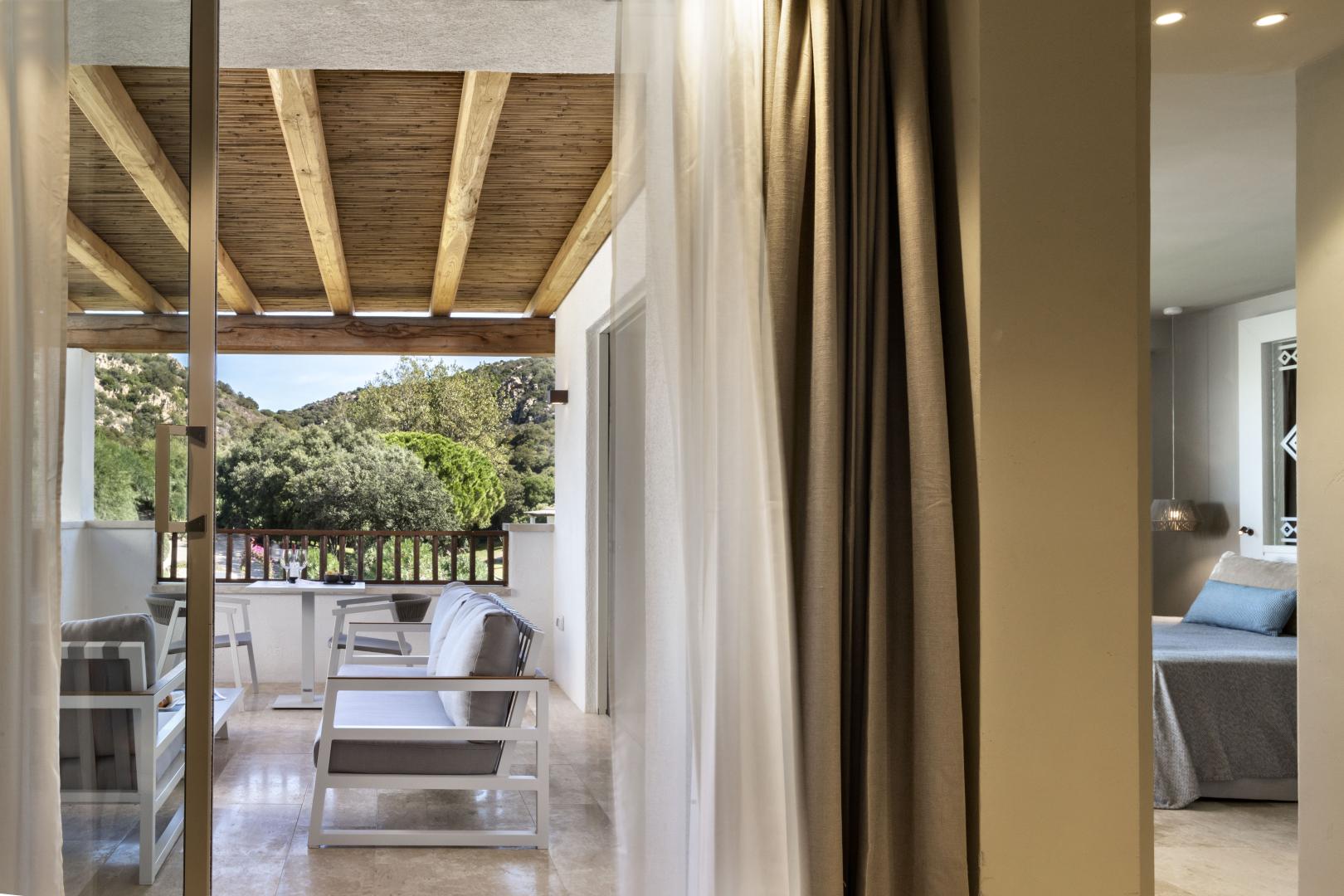 Binnenplaats — Hotel La Bisaccia