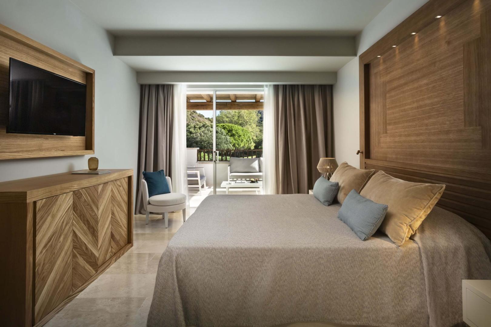 Kamer met twee aparte bedden — Hotel La Bisaccia