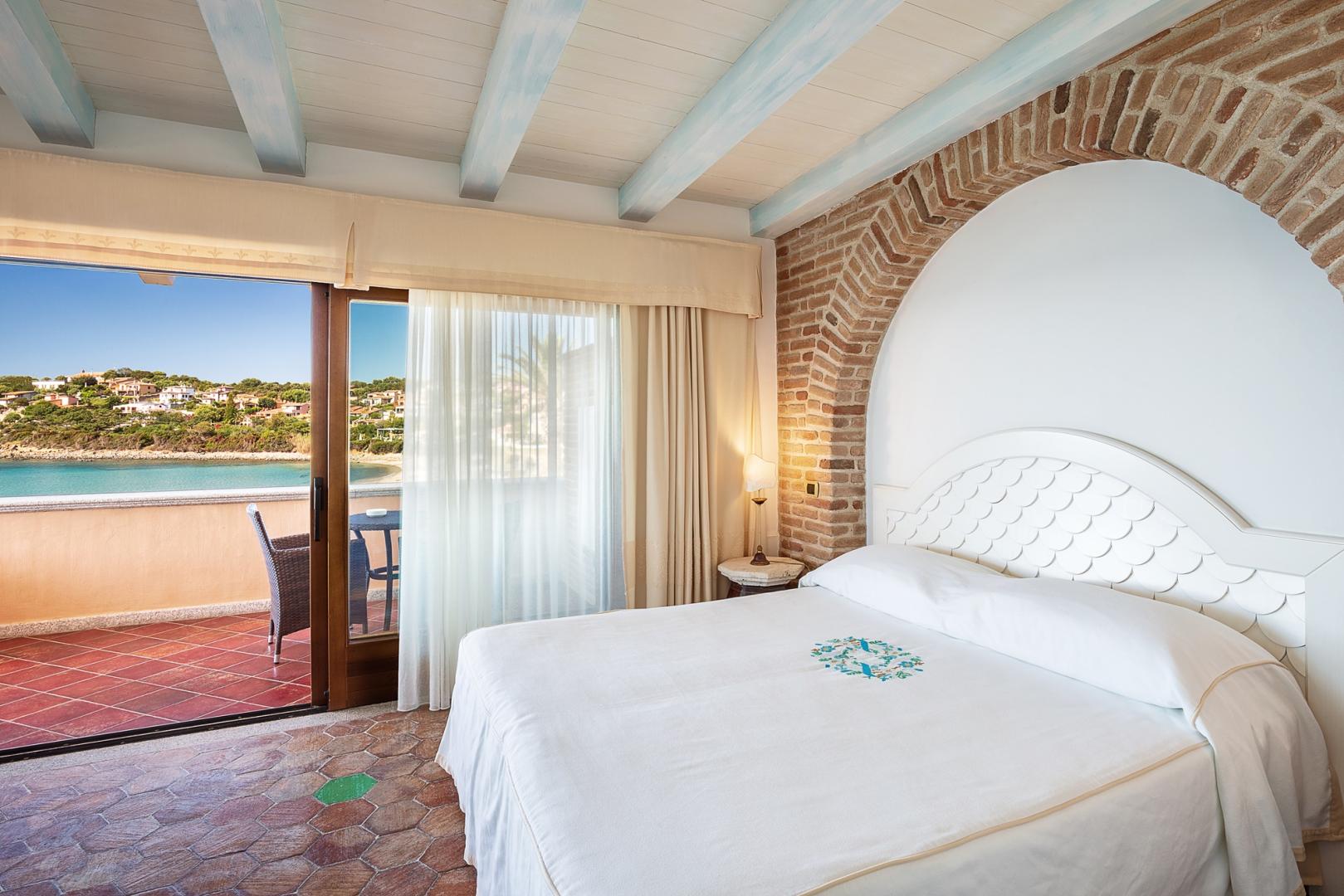 Kamer met twee aparte bedden — Hotel La Bitta