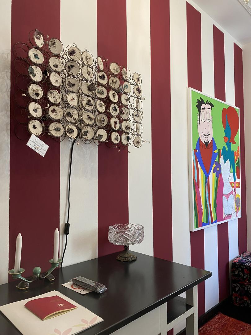 Bar met drankenselectie — Miramare Cagliari Hotel Museo