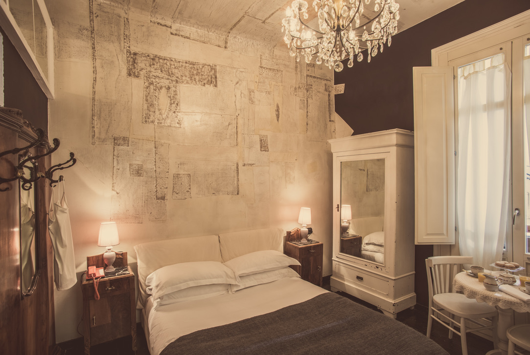 Kamer met tweepersoonsbed — Miramare Cagliari Hotel Museo