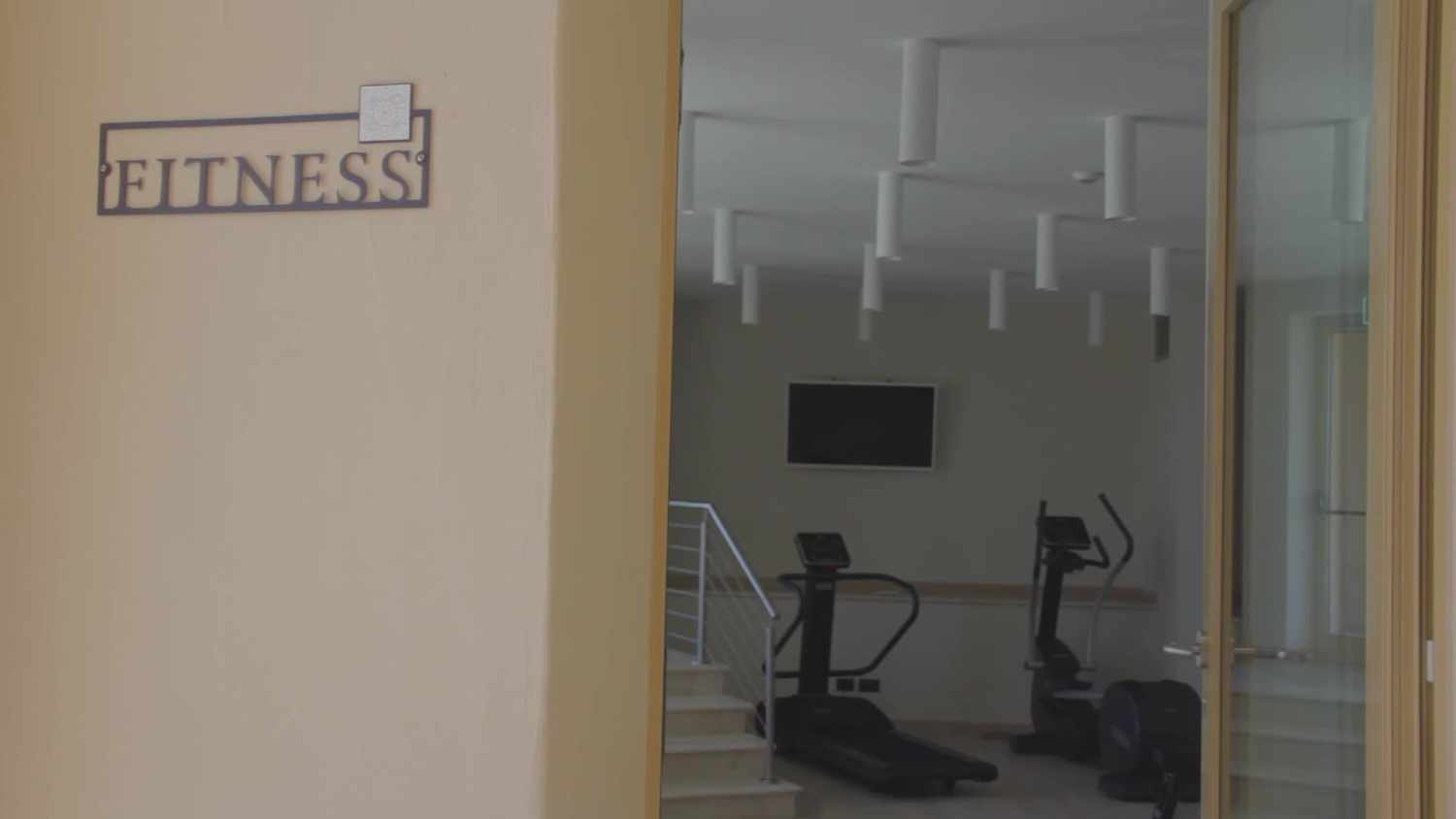 Fitnessruimte met cardio-apparaten — Cala Cuncheddi