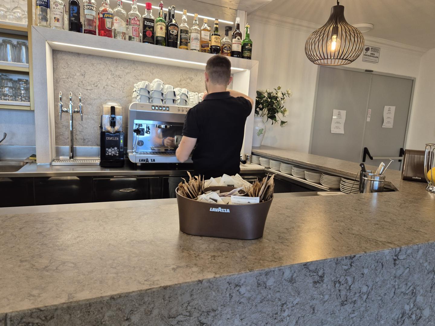 Bar met drankenselectie — Castello