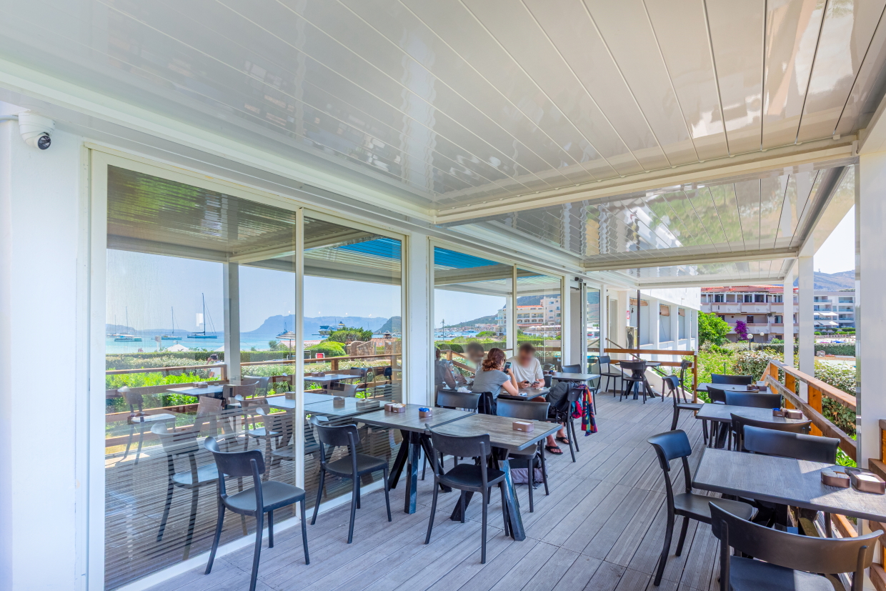 Restaurantterras buiten — Castello