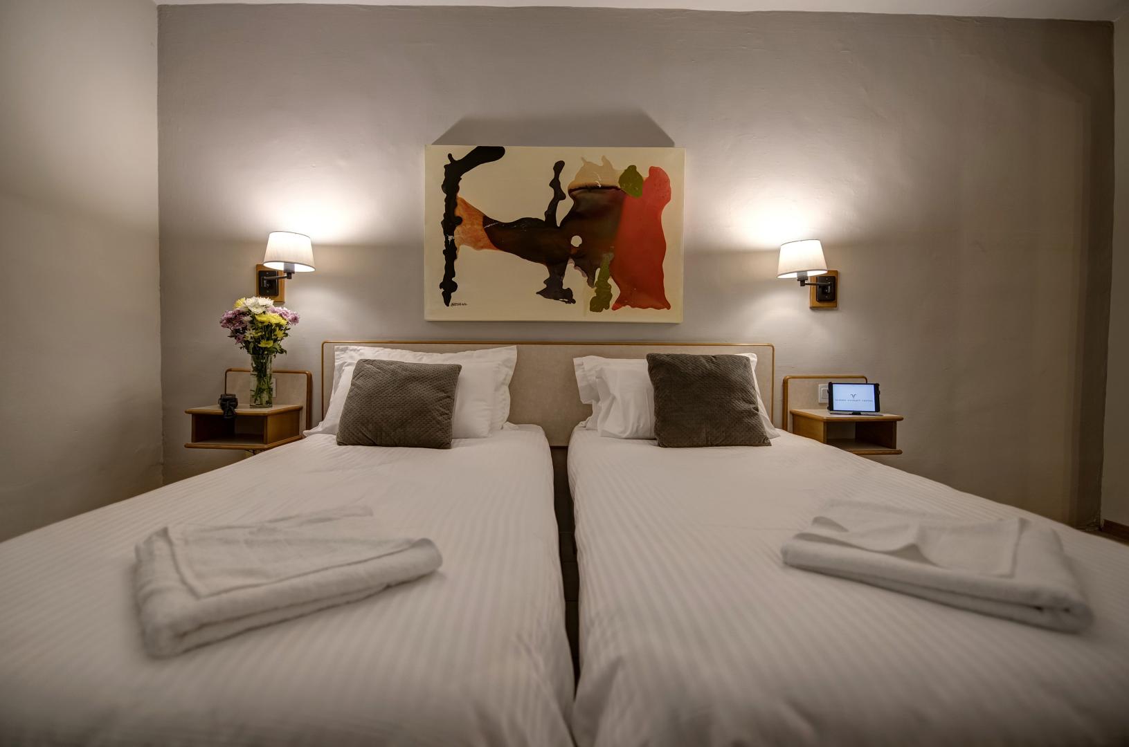 Kamer met twee aparte bedden — Sliema Chalet Hotel
