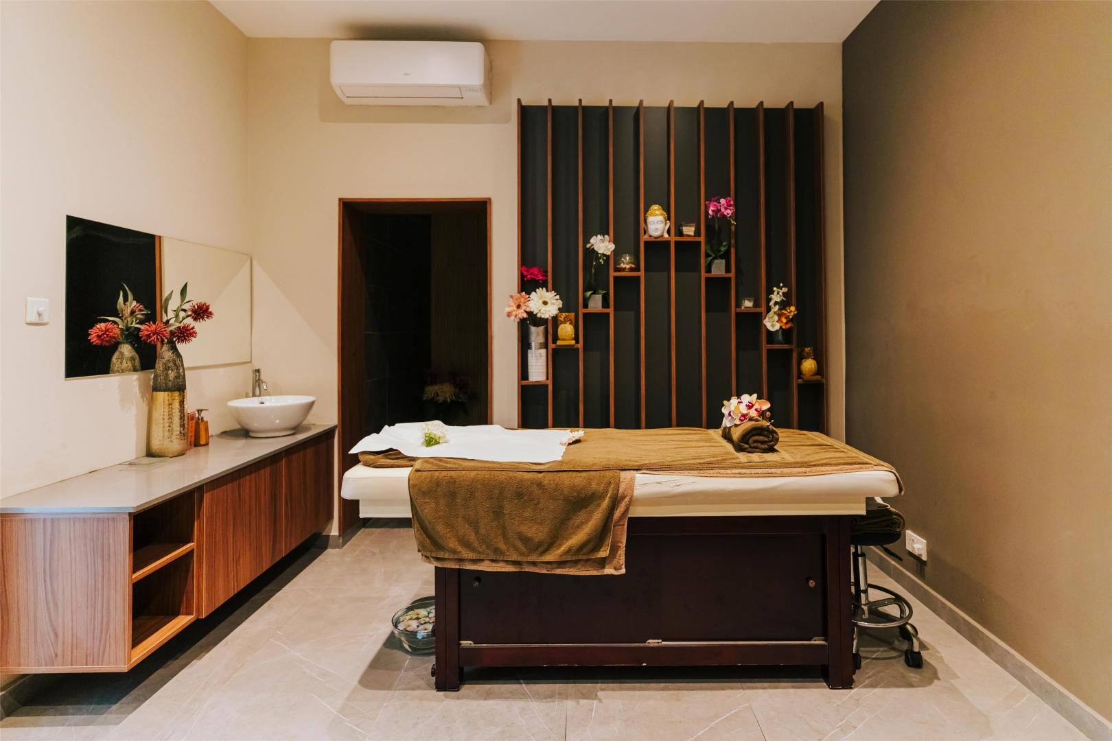 Spa massagekamer — Cavalieri Art Hotel