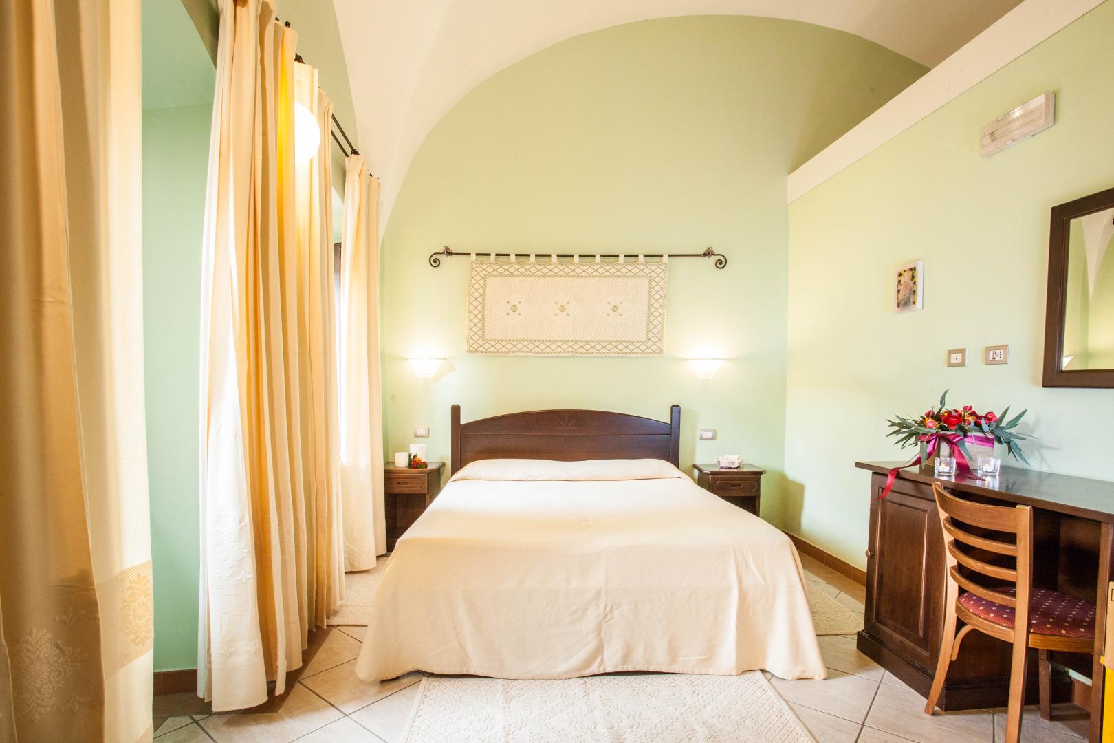 Kamer met tweepersoonsbed — Hotel Duomo
