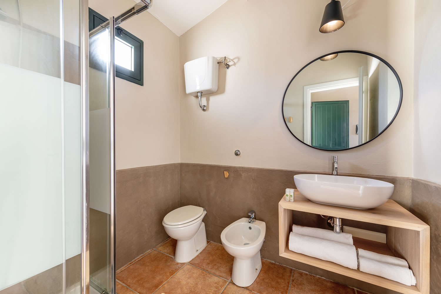 Badkamer met ligbad — Borgo di Campagna