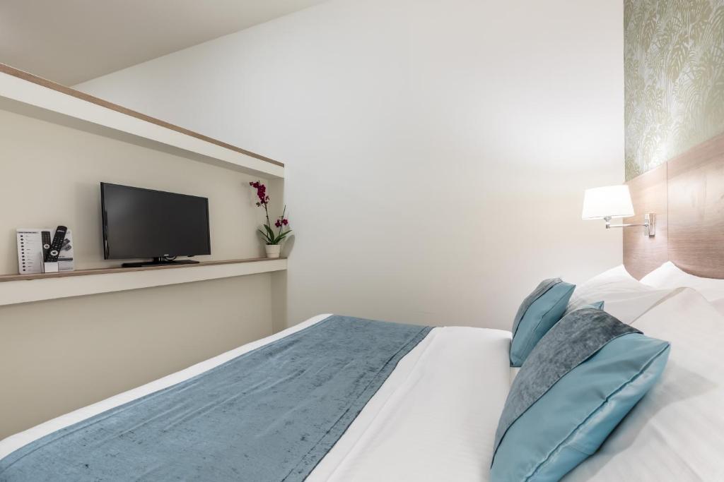 Kamer met tweepersoonsbed — Hotel Mondo