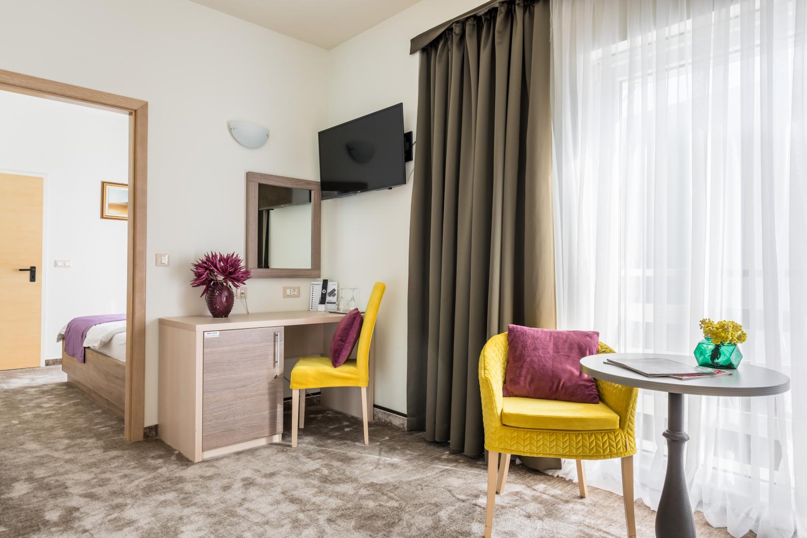 Suite met zithoek — Hotel Mondo