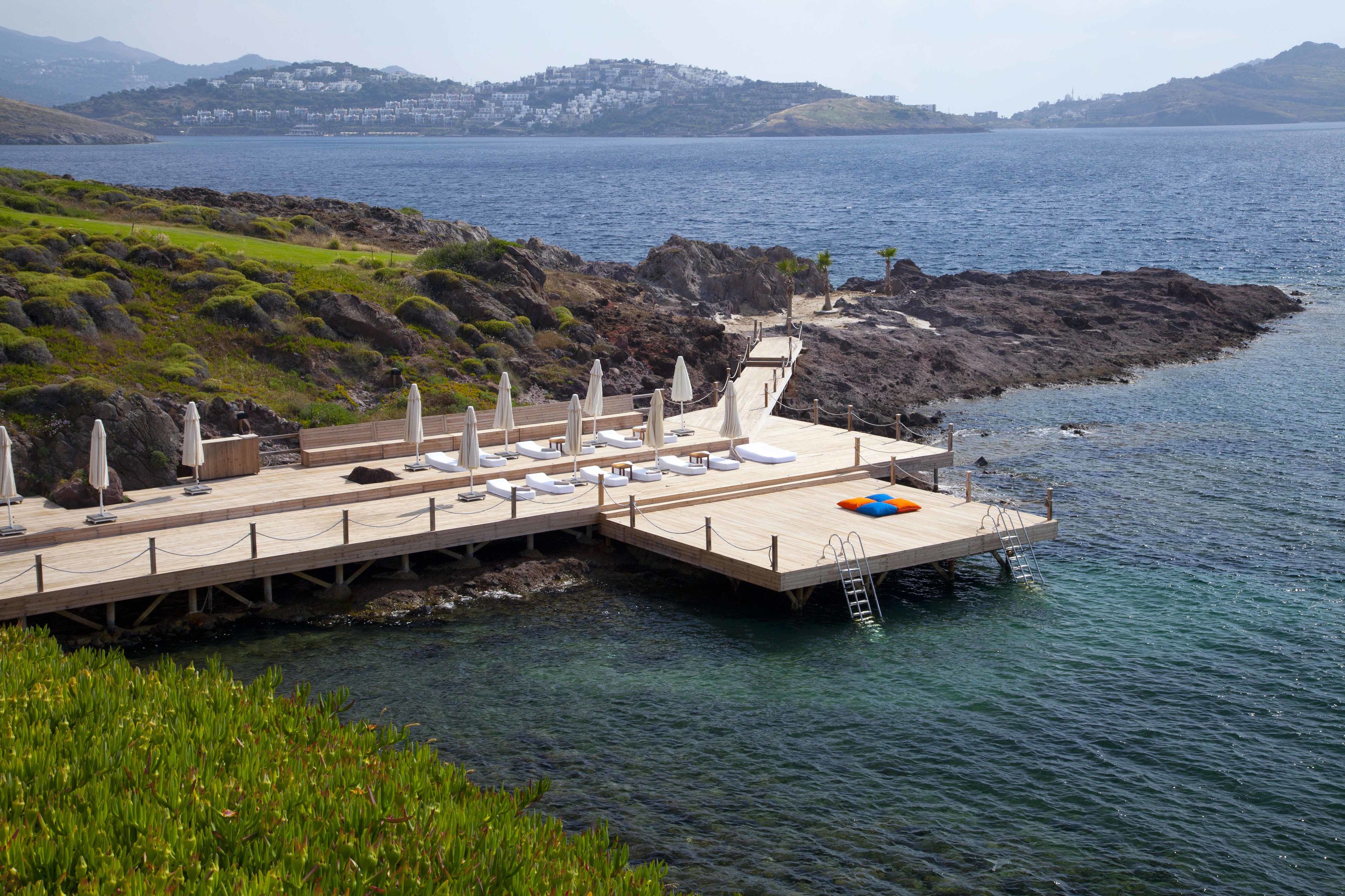Infinity-zwembad met zeezicht — PalmaLife Resort & Spa Bodrum Yalikavak
