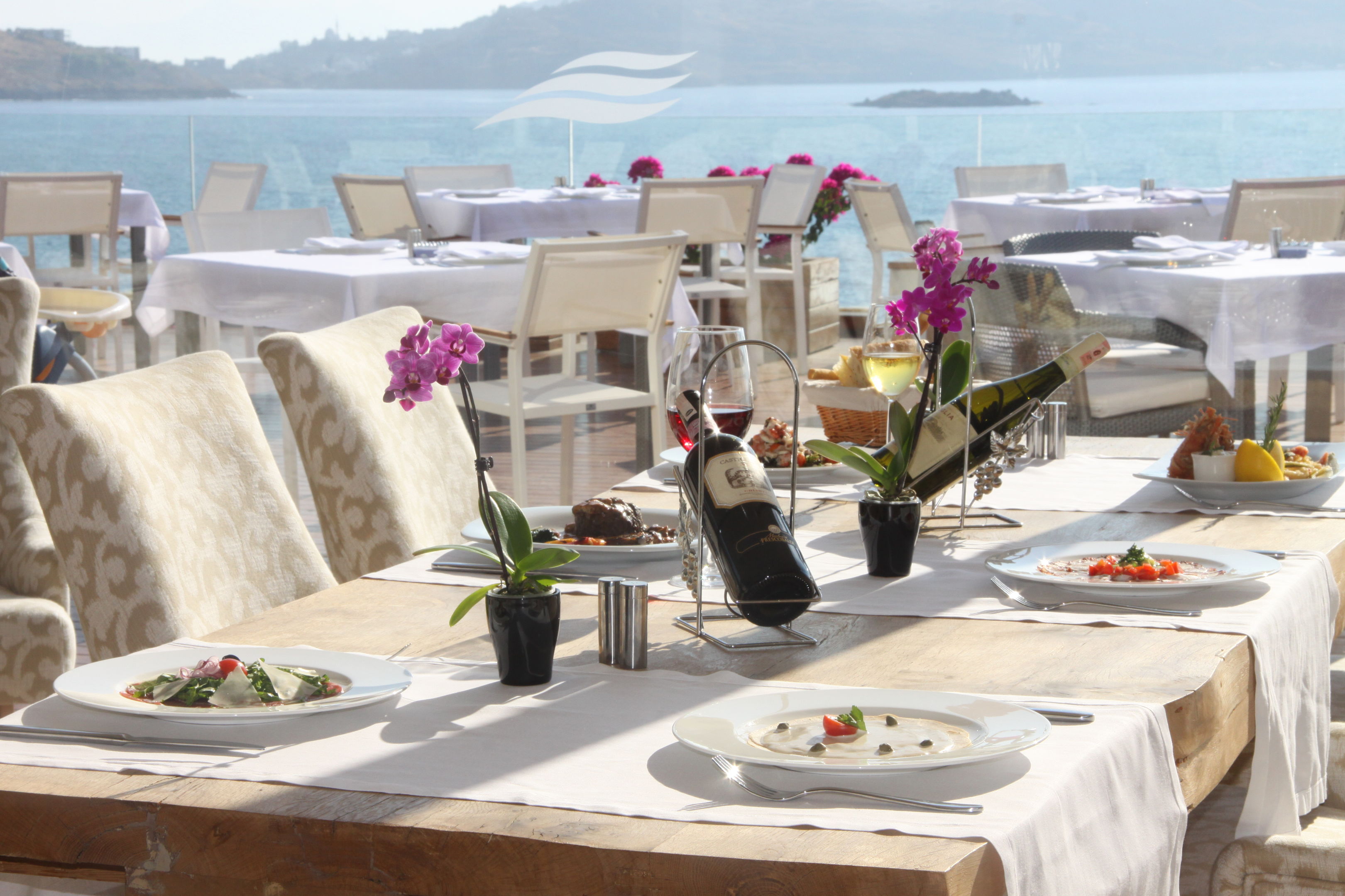 Restaurantterras buiten — PalmaLife Resort & Spa Bodrum Yalikavak