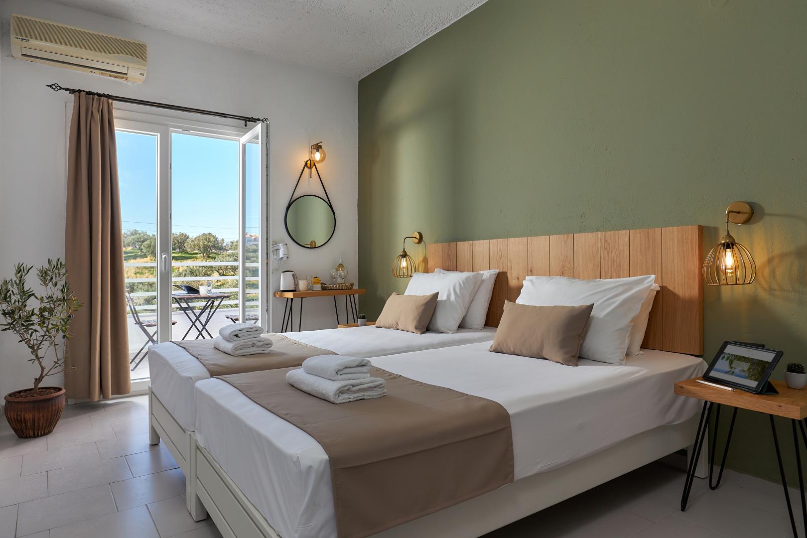 Kamer met twee aparte bedden — Charm Hotel