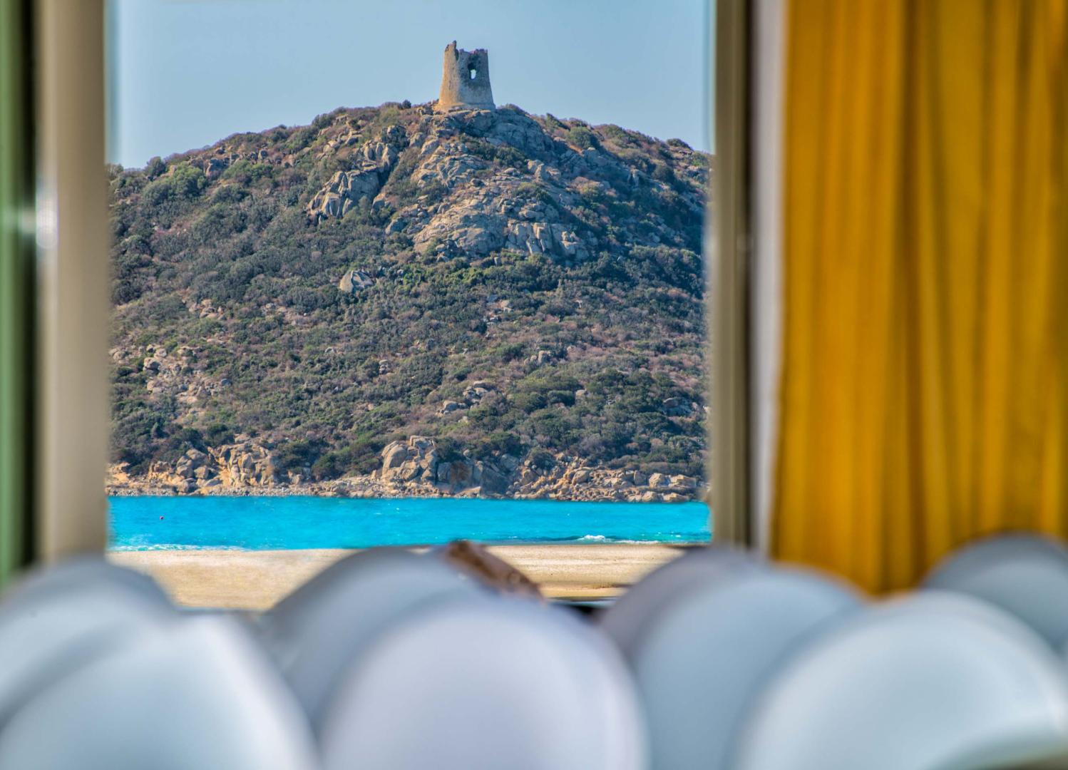 Zeezicht vanaf het balkon — Almar Timi Ama Resort & SPA