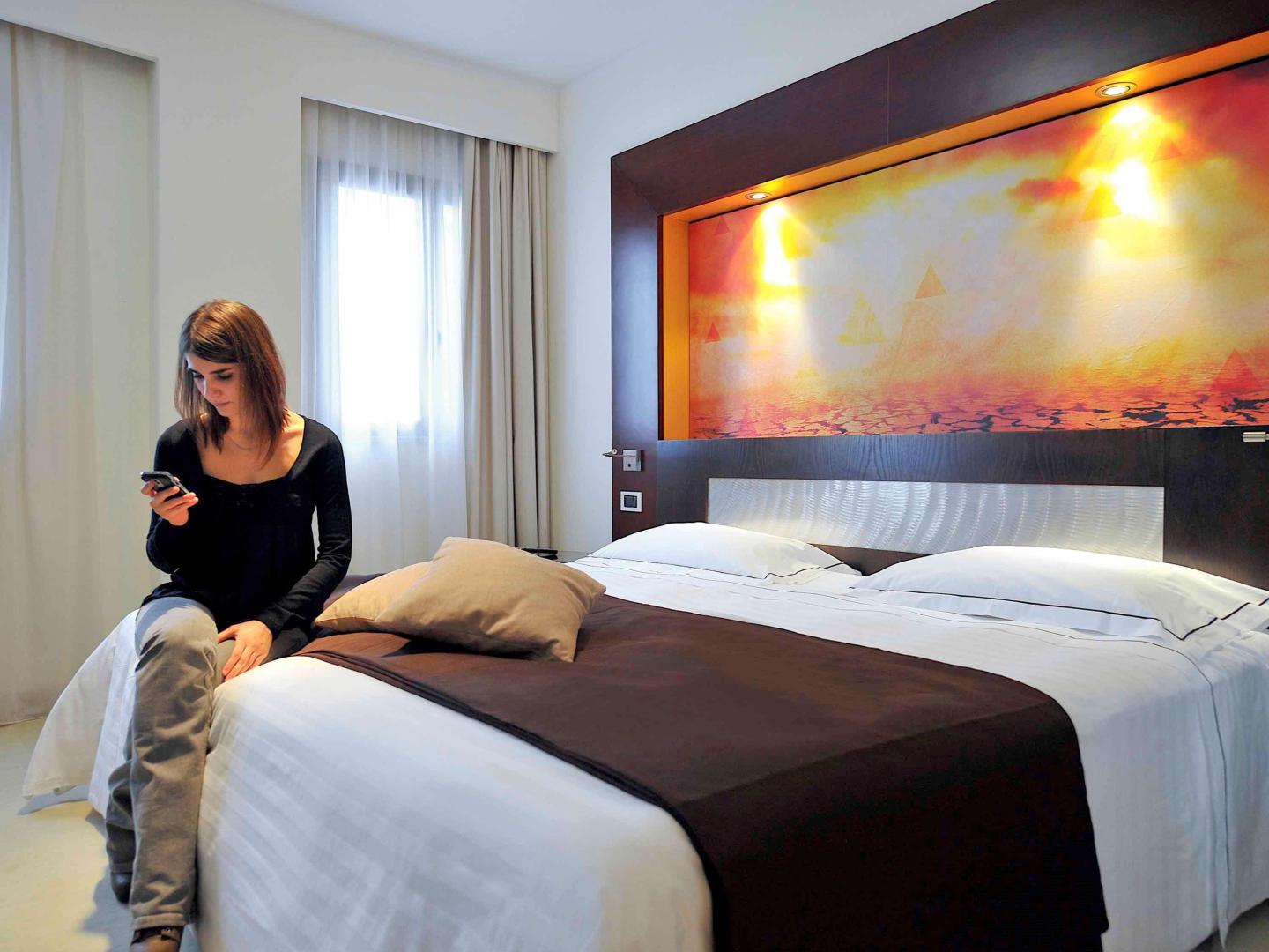 Kamer met tweepersoonsbed — Mercure Olbia