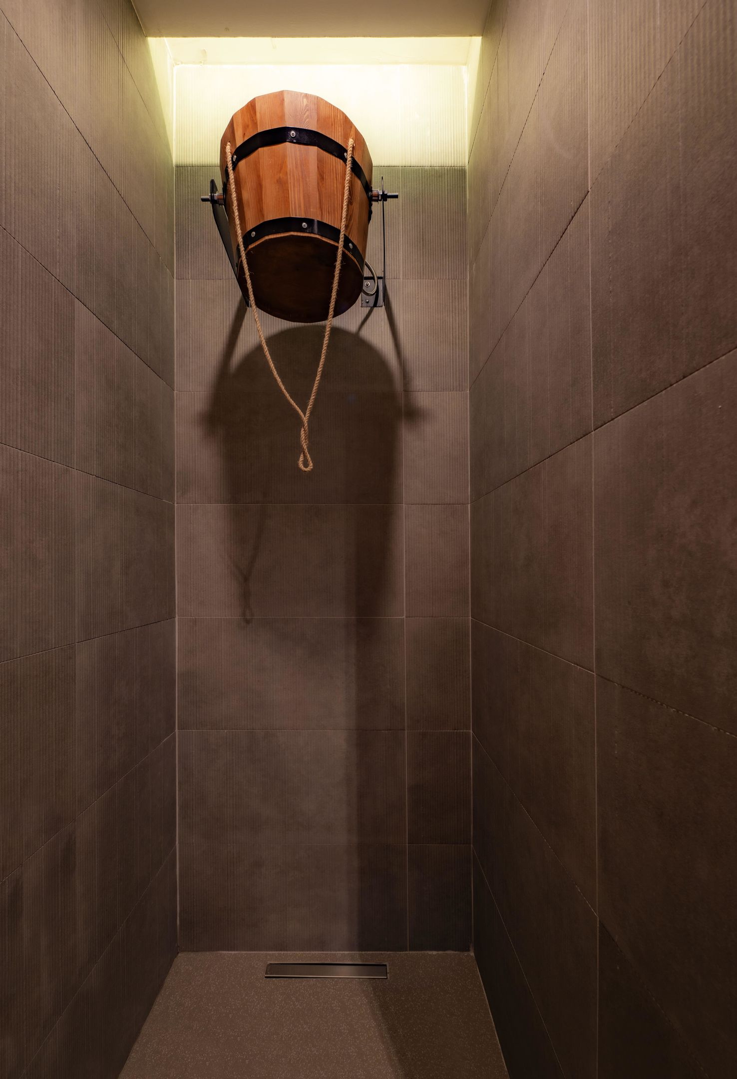 Badkamer met inloopdouche — Suum Bodrum Hotel & Beach