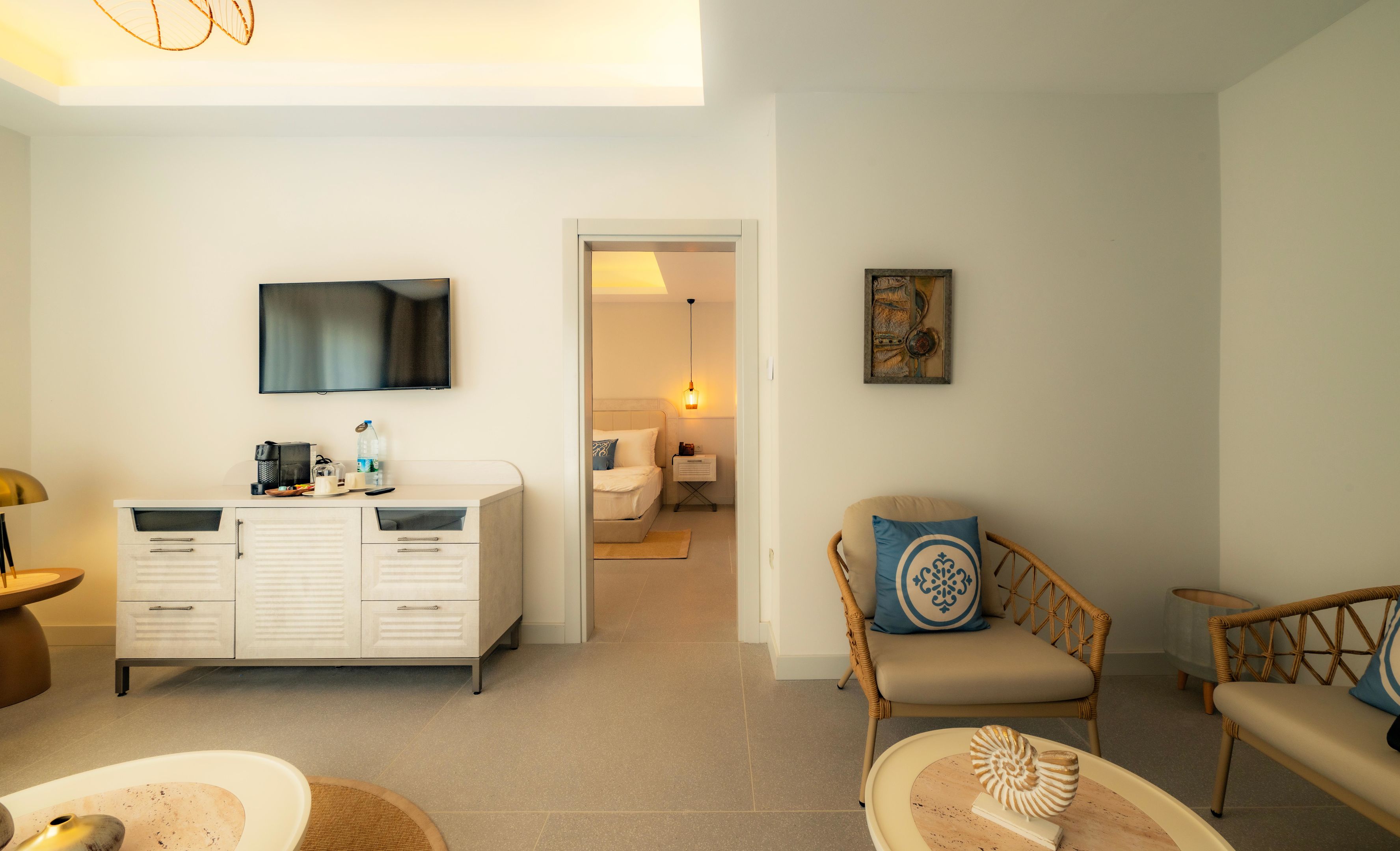 Suite met zithoek — Suum Bodrum Hotel & Beach