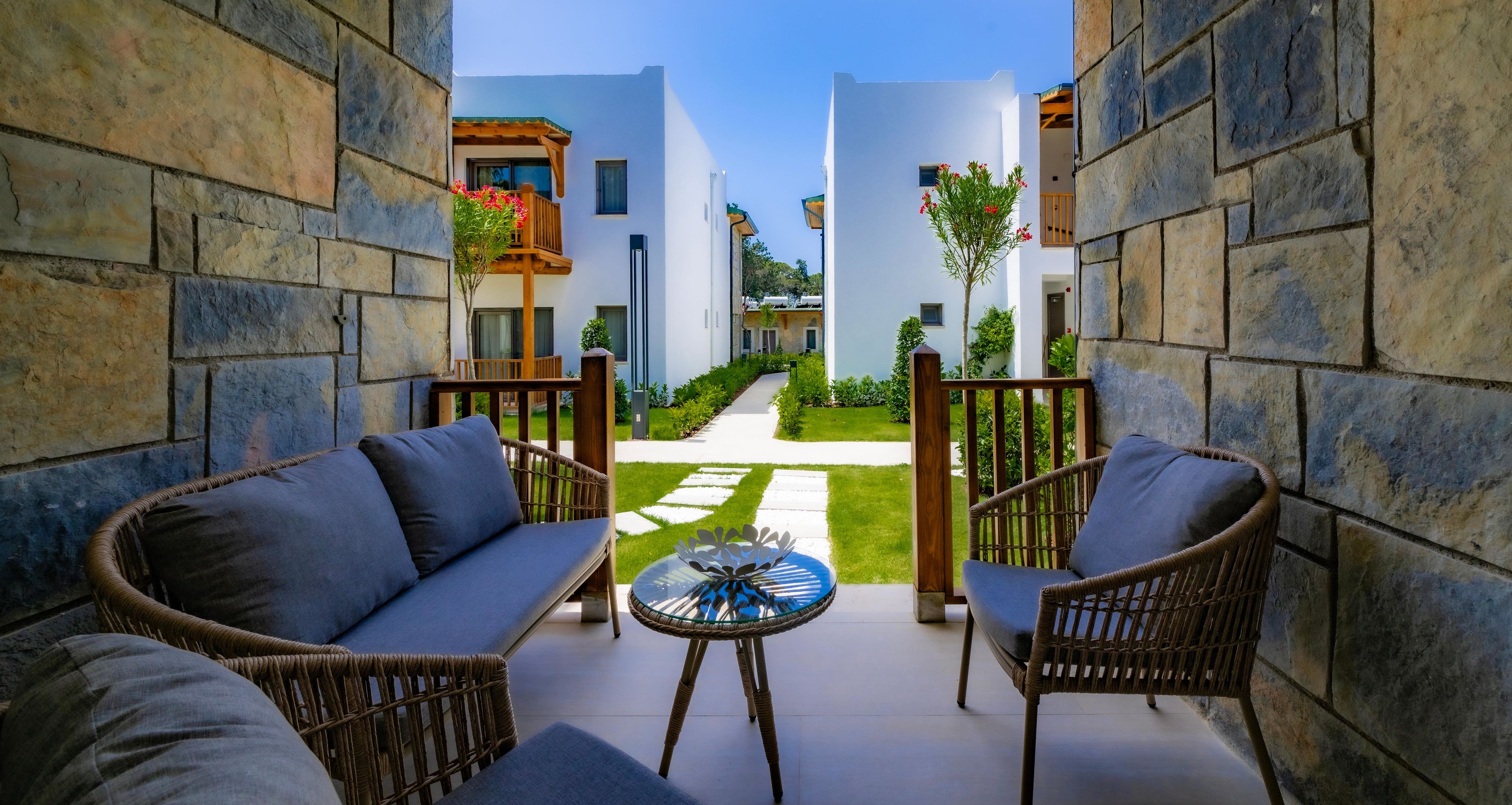 Binnenplaats — Suum Bodrum Hotel & Beach