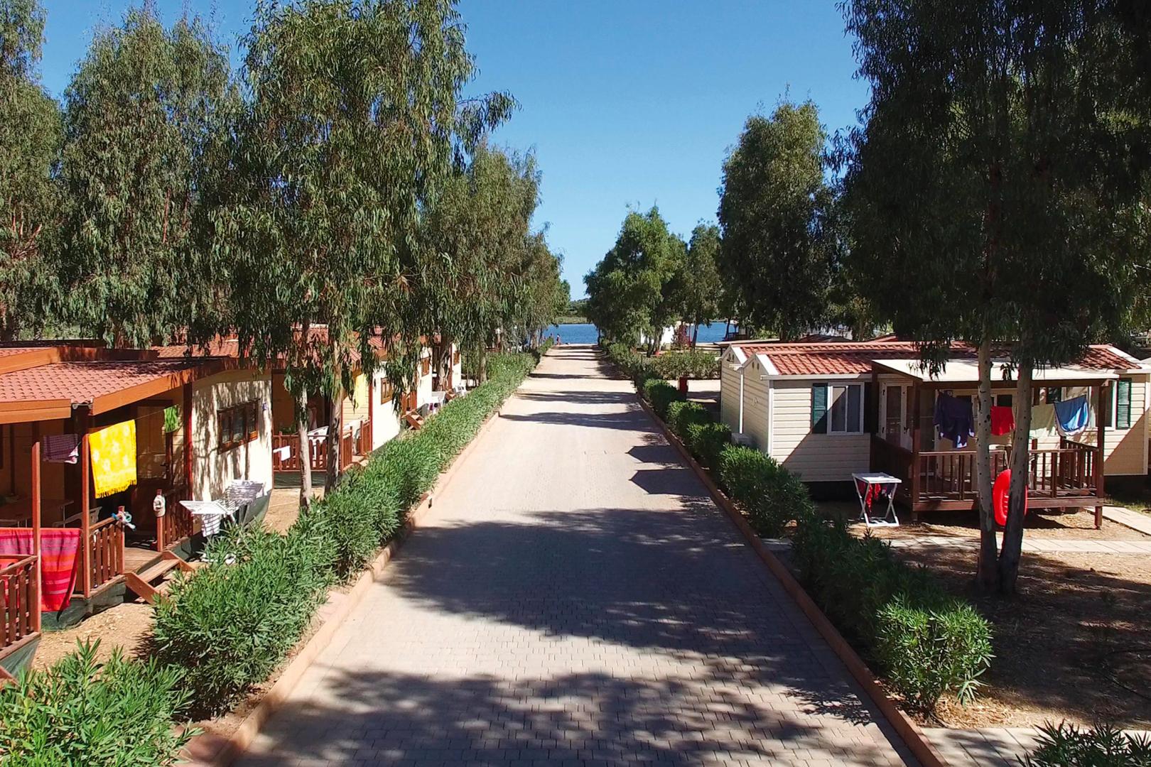 Binnenplaats — Camping Village Laguna Blu