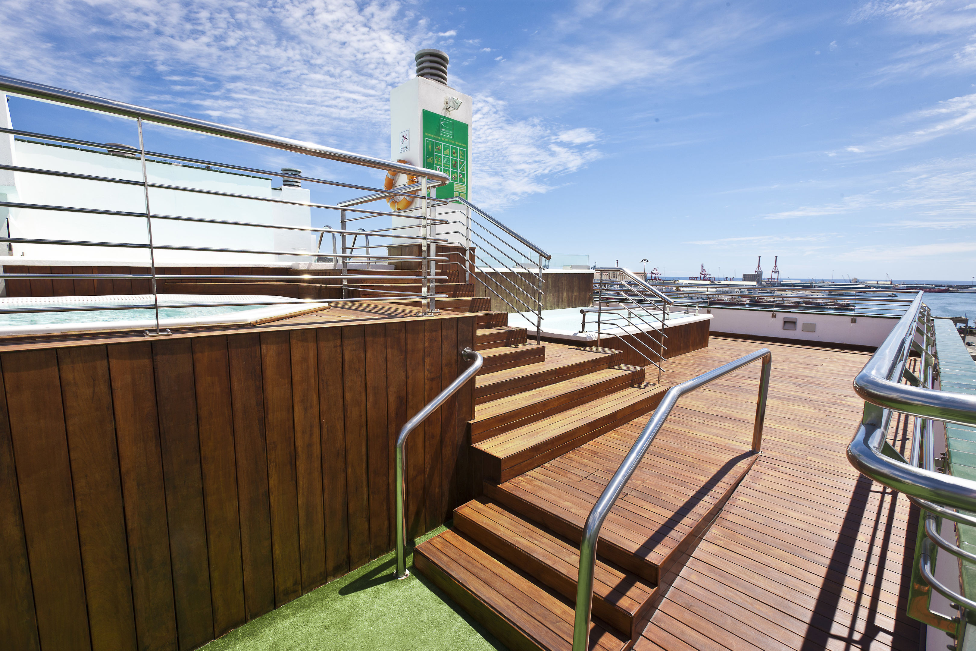 Zeezicht vanaf het balkon — Exe Las Palmas