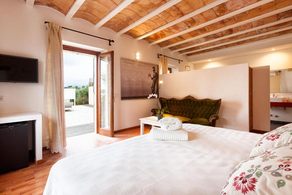 Kamer met tweepersoonsbed — Ca'n Riera