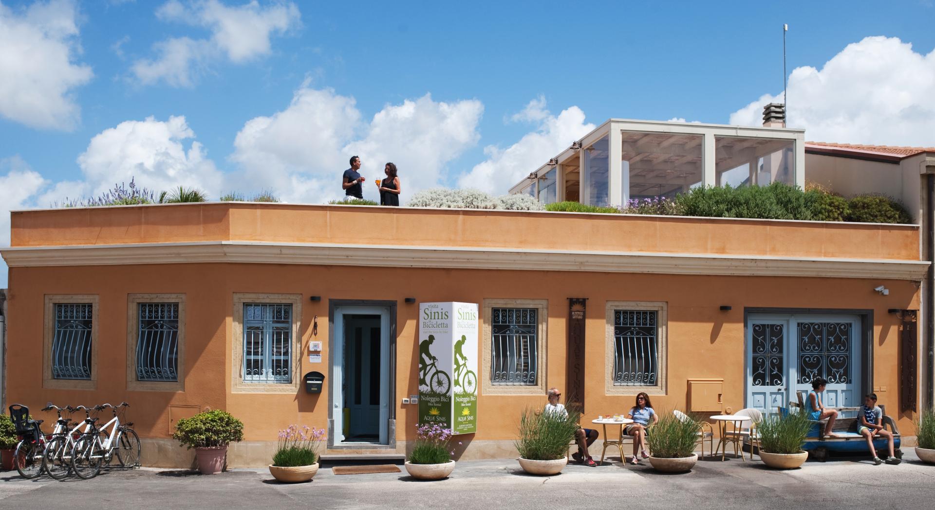 Binnenplaats — Aquae Sinis Albergo Diffuso