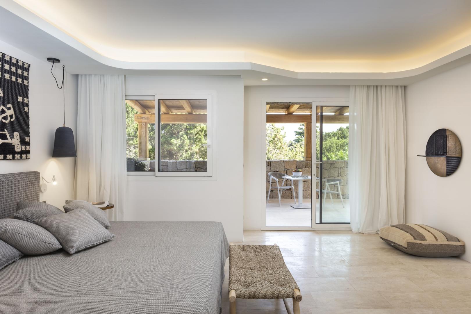 Kamer met twee aparte bedden — Grand Relais dei Nuraghi