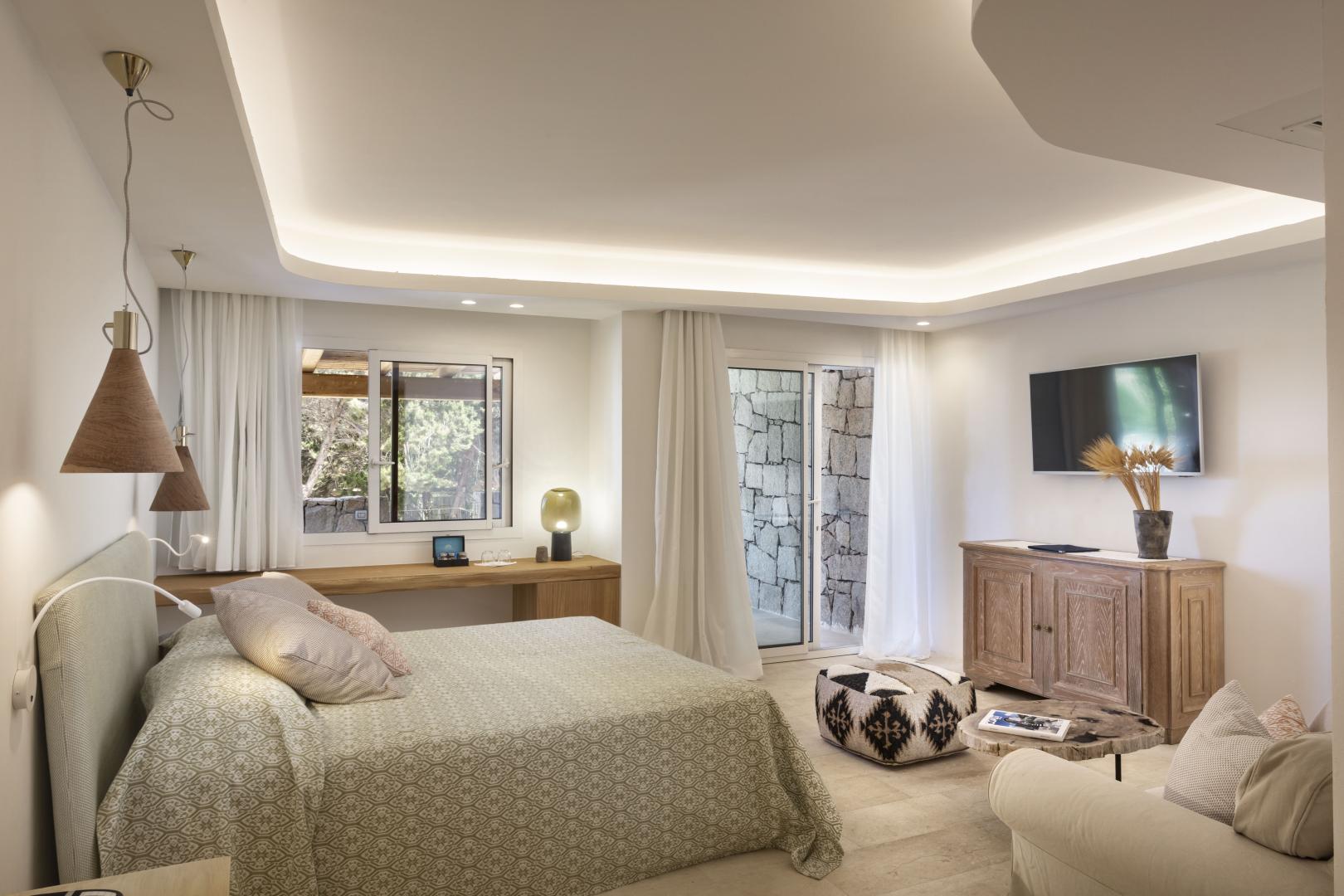 Kamer met tweepersoonsbed — Grand Relais dei Nuraghi