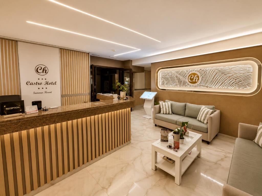 Bar met drankenselectie — Castro