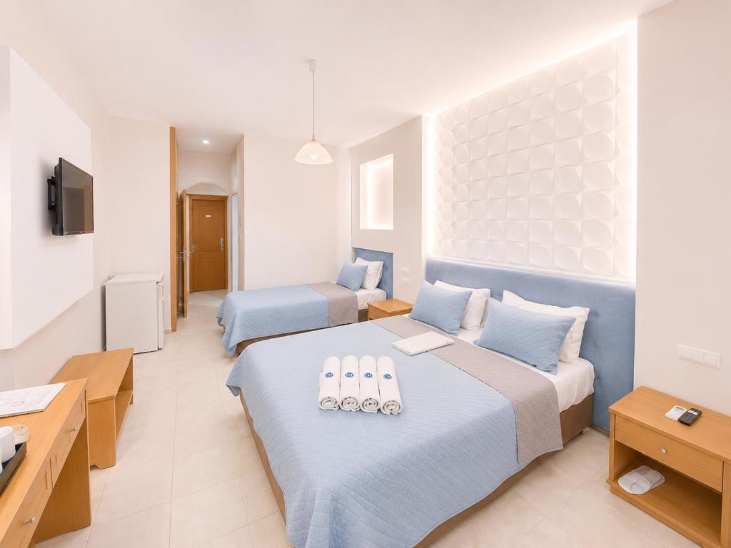 Kamer met twee aparte bedden — Castro